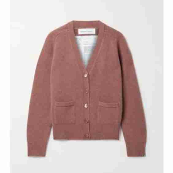 N°81 Card Cashmere-Blend Cardigan