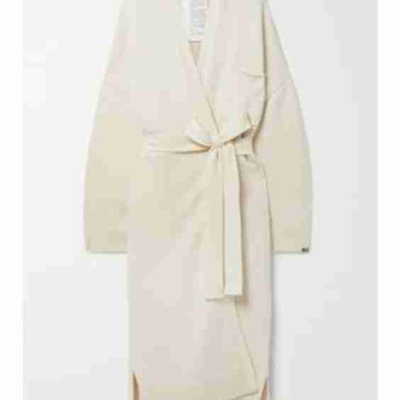 N°195 Belted Cashmere Cardigan