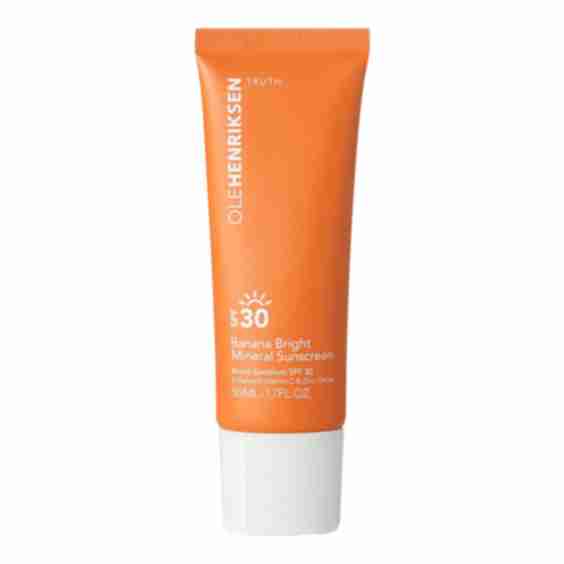 Banana Bright Mineral Face Sunscreen SPF 30, 1.7oz