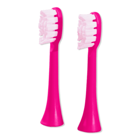 Pink Electric Toothbrush Head Refills