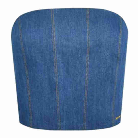 Denim Corset Top 
