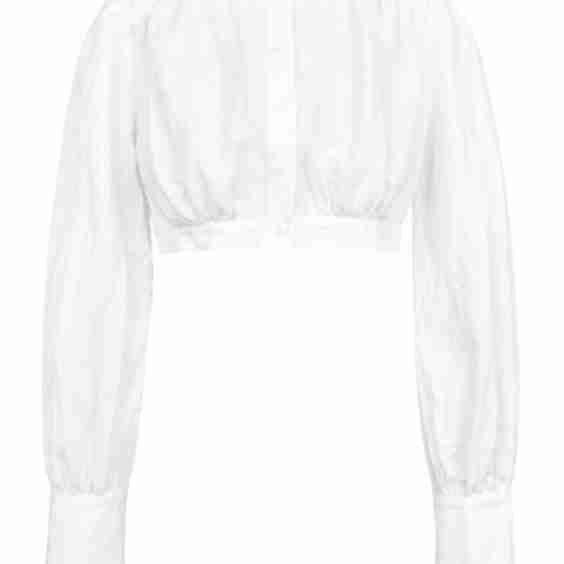 Linen Gather Blouse
