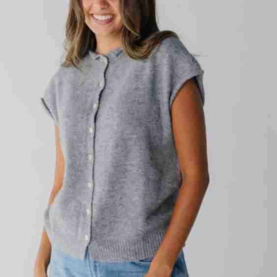 Bonnie Sweater Vest Cardigan