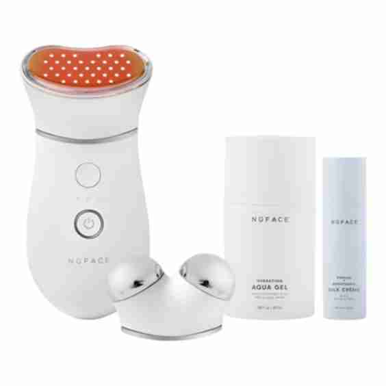 Trinity+ Microcurrent Facial Toning Device with Led Red Light Attachment