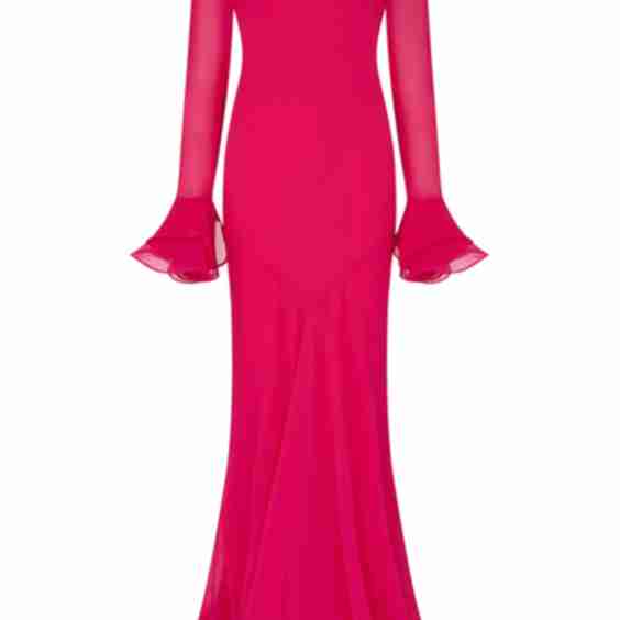 Daira Georgette Gown