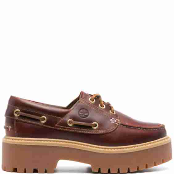 Stone Street Platform Boat Shoe