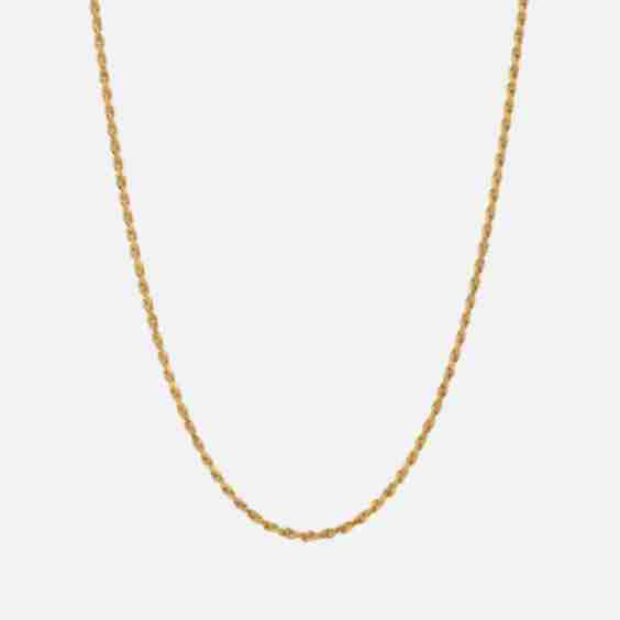 2.4mm Rope Chain Necklace