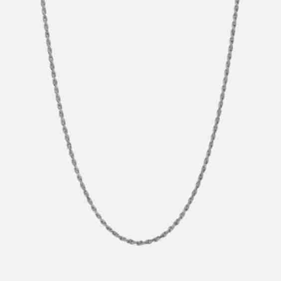 2.4mm Rope Chain Necklace