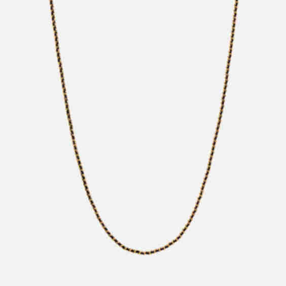 2mm Woven Chain Necklace