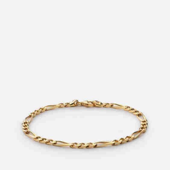 3mm Figaro Chain Bracelet