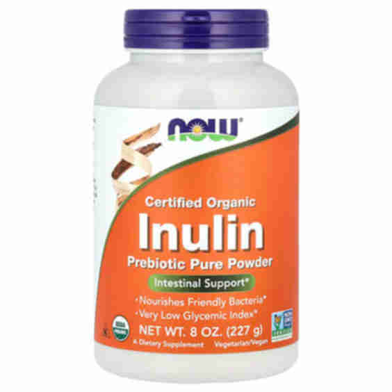 Organic Inulin Prebiotic Pure Powder Supplement