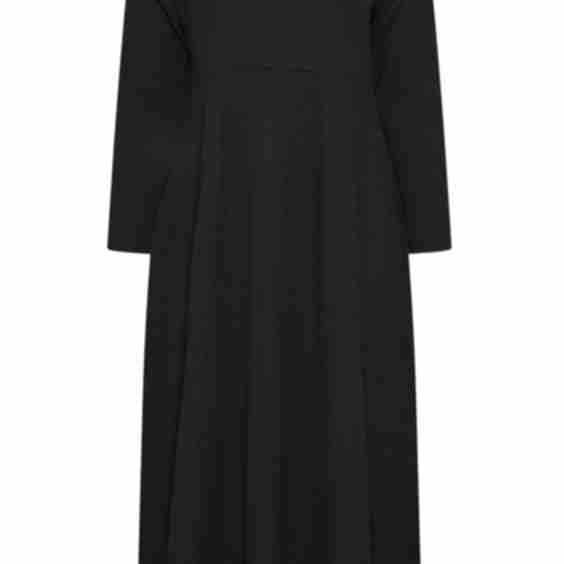 Curve Textured Flared Maxi Dress
