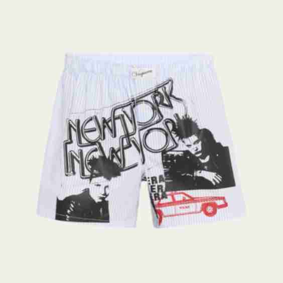 Stripe Printed Woven Boxers