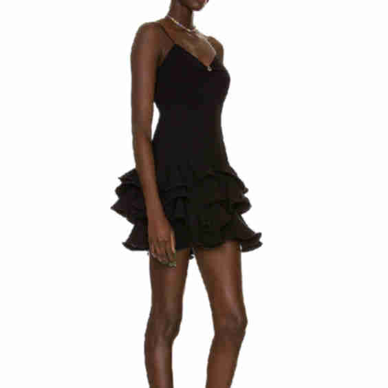 Ruffle Mini Dress