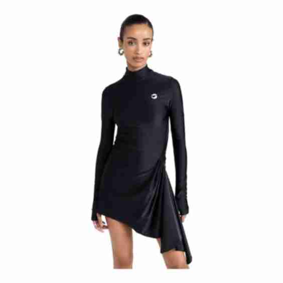 Asymmetric Midi Dress