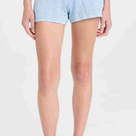 Crochet Knit Shorts
