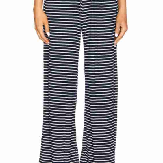Stripe Wide Leg Pant