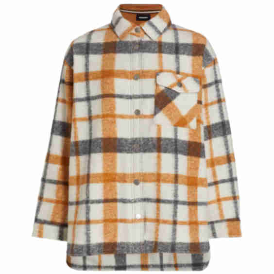 Plaid Fleece Jacket