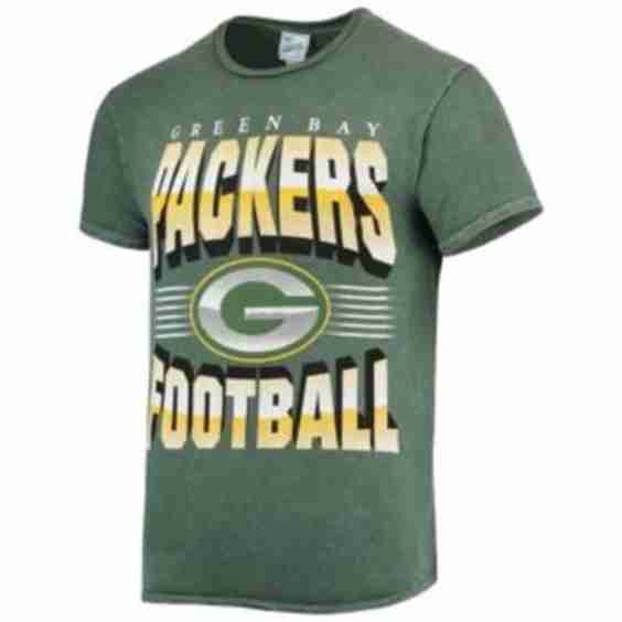 Green Bay Packers Rocker Vintage Inspired Tubular T Shirt