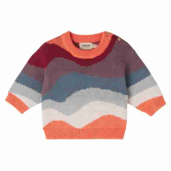 Baby Knud Cotton Jacquard Sweater
