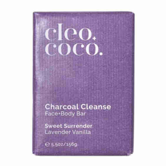 Charcoal Cleanse Face + Body Bar - Sweet Surrender Lavender Vanilla
