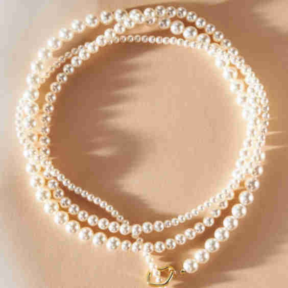 Louise Layered Pearl Necklace