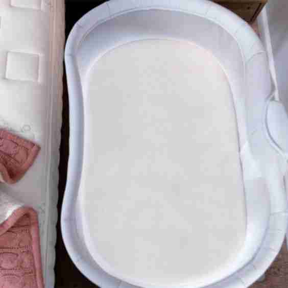 Organic Breathable Bassinet Mattress for Halo Bassinets