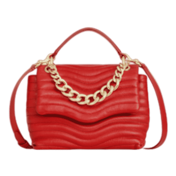 M.A.B. Quilted Top Handle Satchel