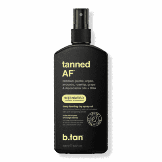 Tanned AF Intensifier Tanning Oil