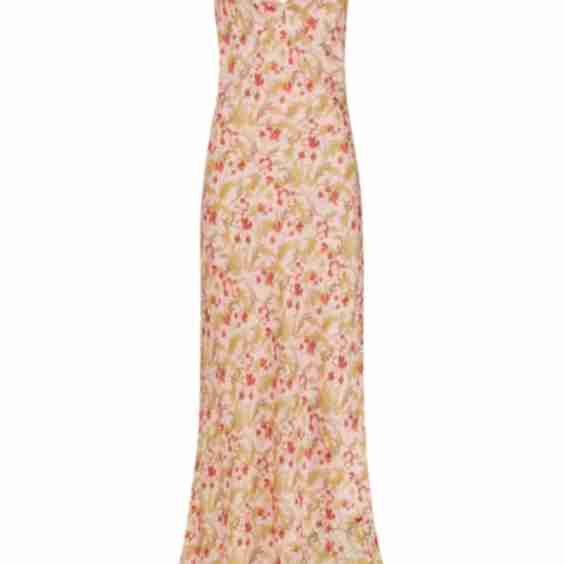 Aggie Maxi Dress Pink Vine