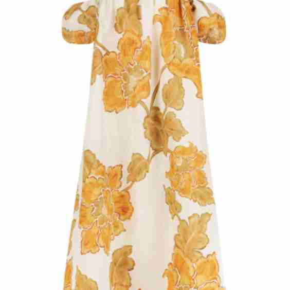 Vetiver Dress Sunshine Bloom