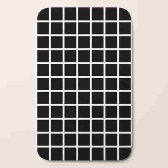 Grid Bath Mat