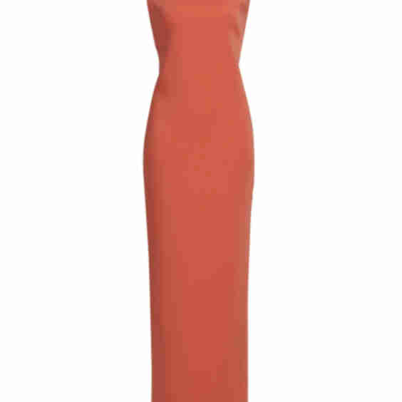 Cady Embellished Column Gown