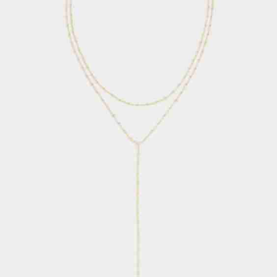 Ace Lariat Necklace