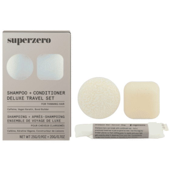 Mini Shampoo And Conditioner Bar Set For Thinning Hair