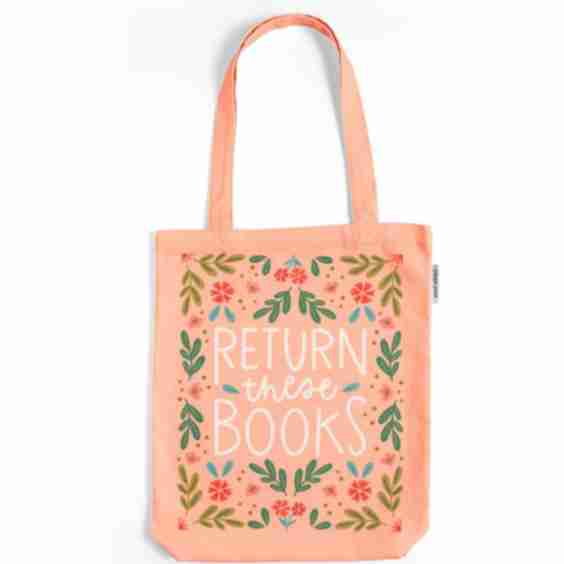 Return These Books Tote Bag