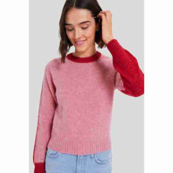 Pink Fergus Pull Sweater