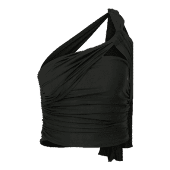 Evelyn Jersey Asymmetric Top