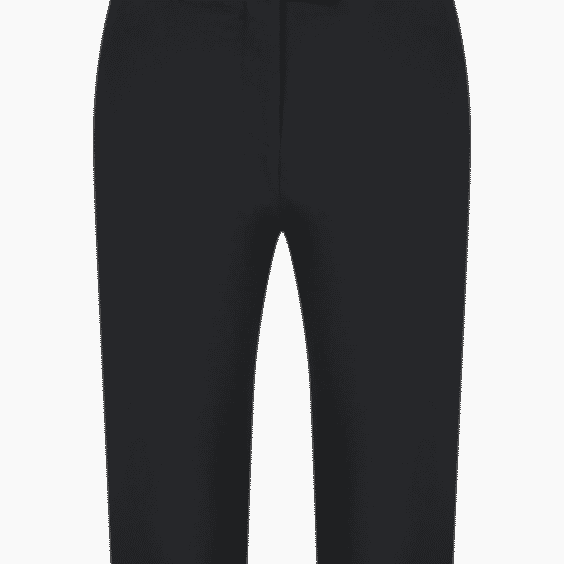 Arced Capri Trousers