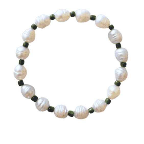 Green Pearl Anklet