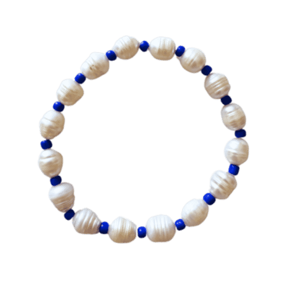 Blue Pearl Anklet