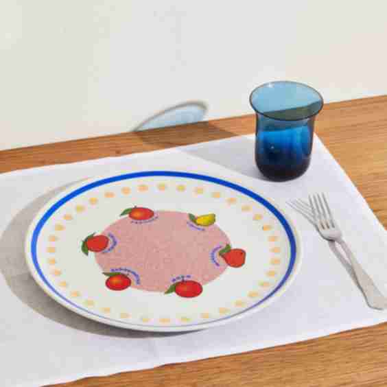 Bitossi Home Round Citrus Fruit Platter