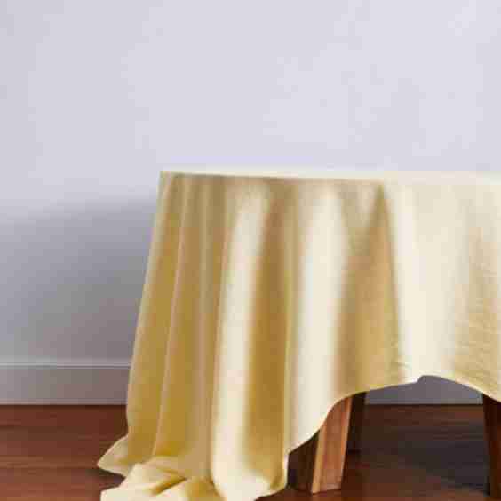 100% French Flax Linen Tablecloth