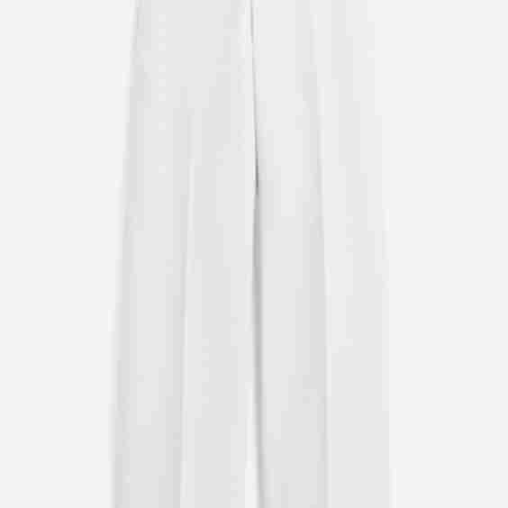 Relaxed Straight Cotton Linen Trousers
