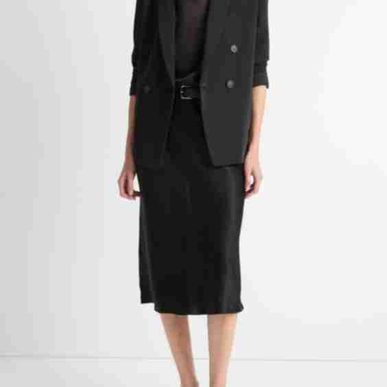 Satin Slip Skirt