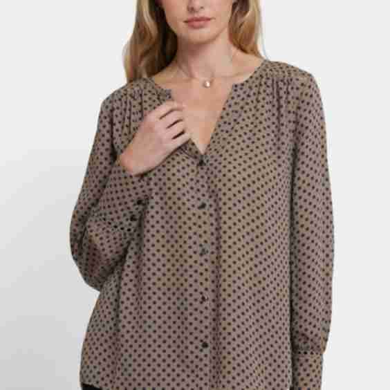 Liliana Peasant Blouse Tops