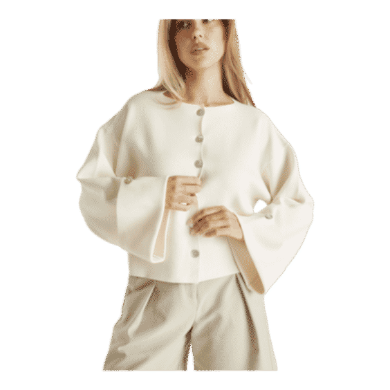 Relaxed-Fit Knitted Cardigan