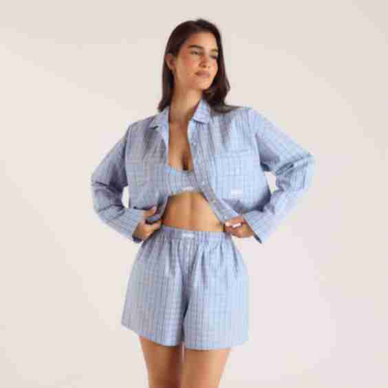 Checked Cotton Shirt