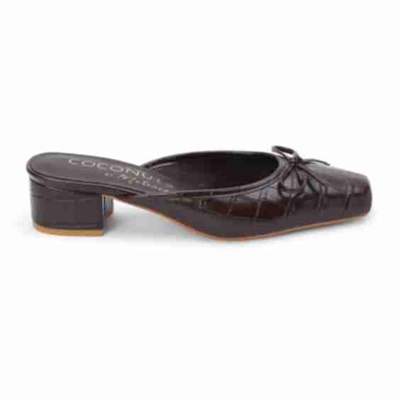 Geneva Heeled Mule