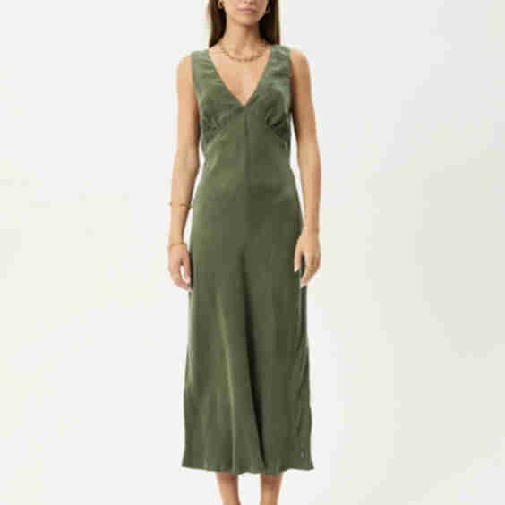 Gia Cupro Maxi Dress